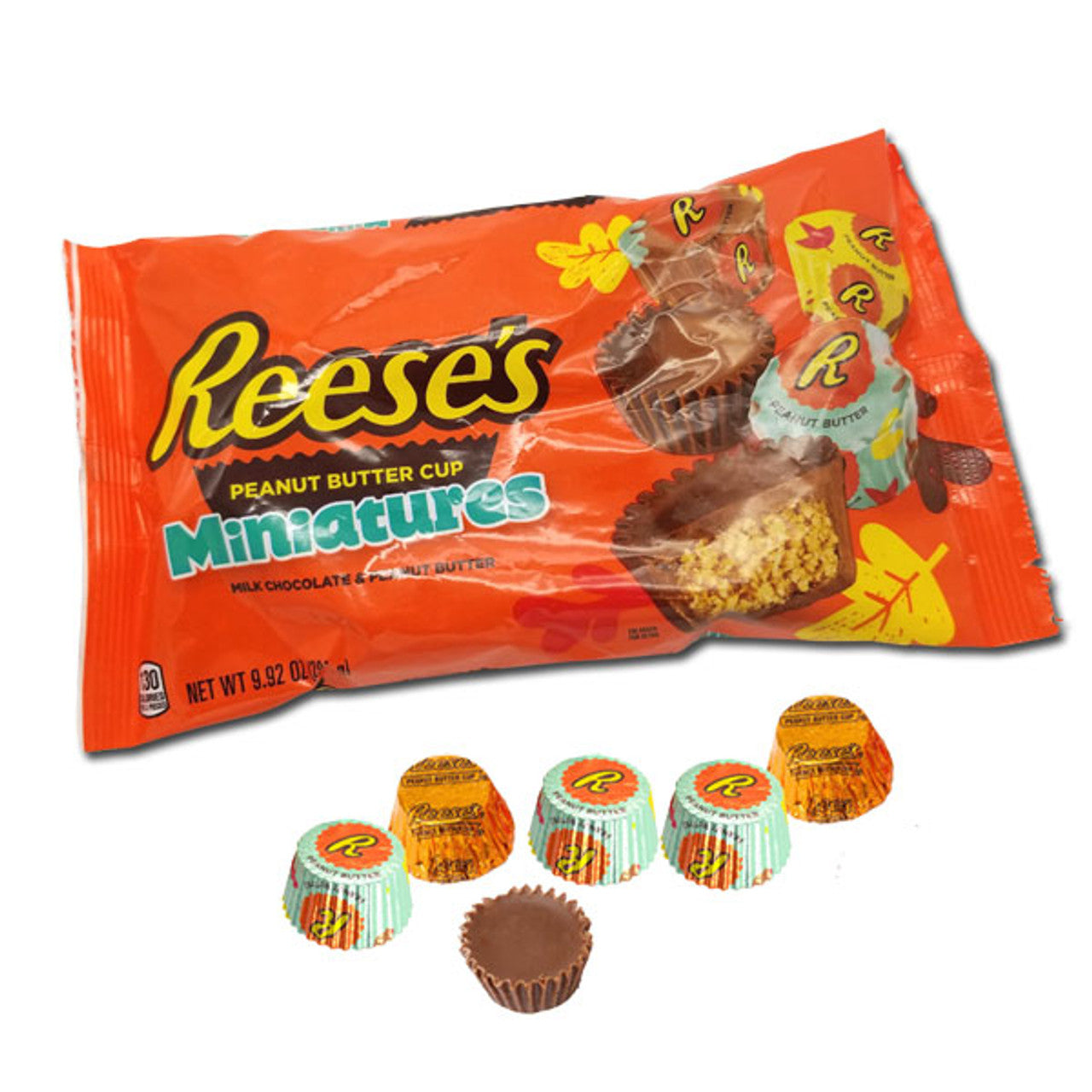 Reese's Miniatures Fall Colors Bag 9.92oz - 6ct