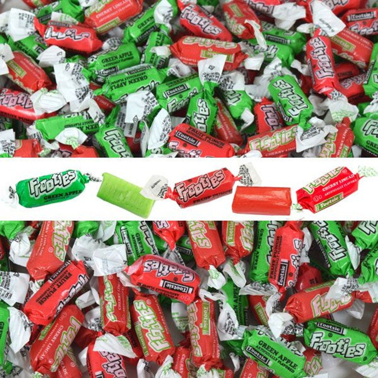 Red & Green Frooties Bulk Bag - 4lb – I Got Your Candy