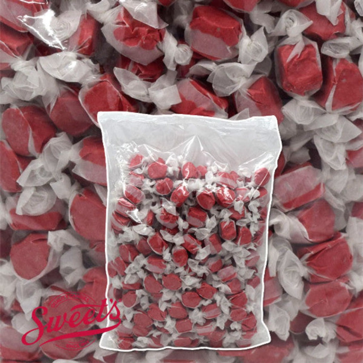 Sweet's Salt Water Taffy Red Licorice Bag 3lb - 1ct