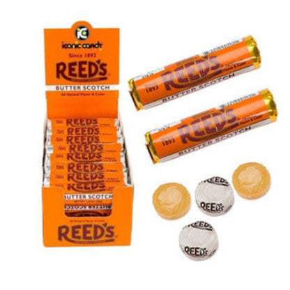 Reed's Butterscotch Rolls 1.01oz - 24ct