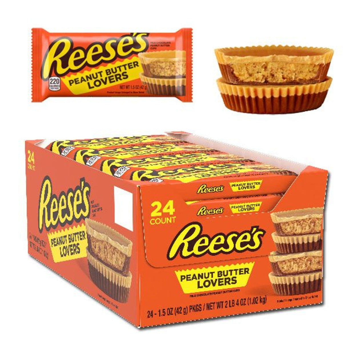 Reese's Peanut Butter Lovers Cup - 24ct