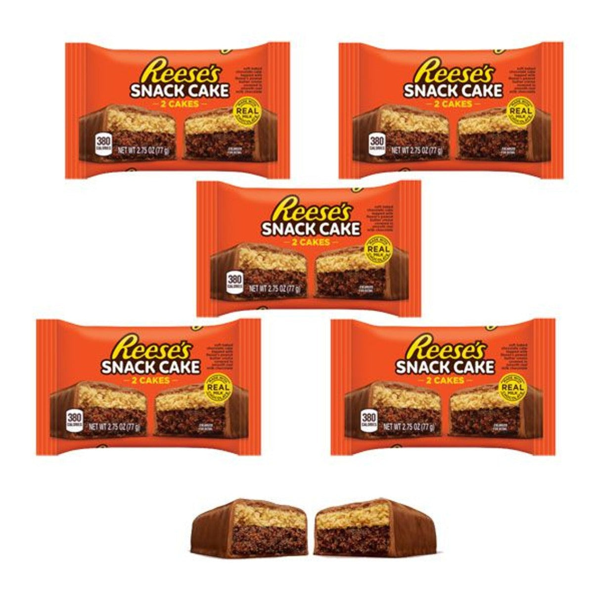 Reese's Peanut Butter Snack Cakes 2.75oz - 12ct