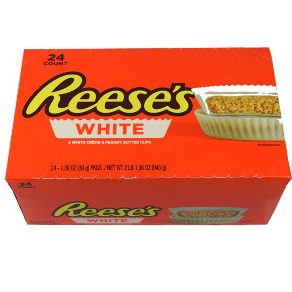 Reese's White Peanut Butter Cups 1.79oz - 24ct