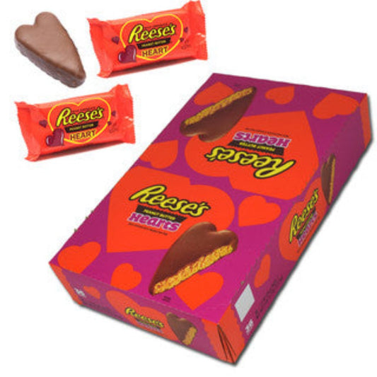 Reeses Peanut Butter Hearts 1.2oz - 36ct