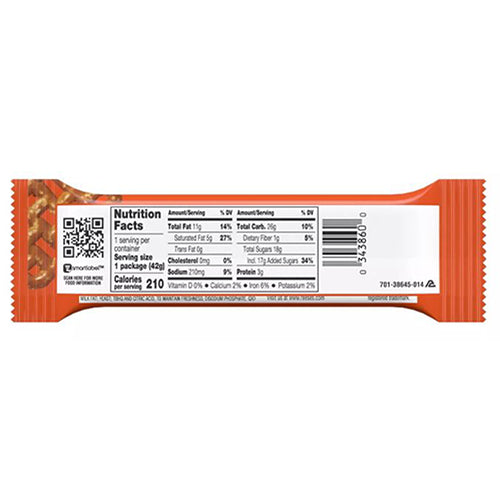 Reese's Take 5 Candy Bars 1.5oz- 18ct