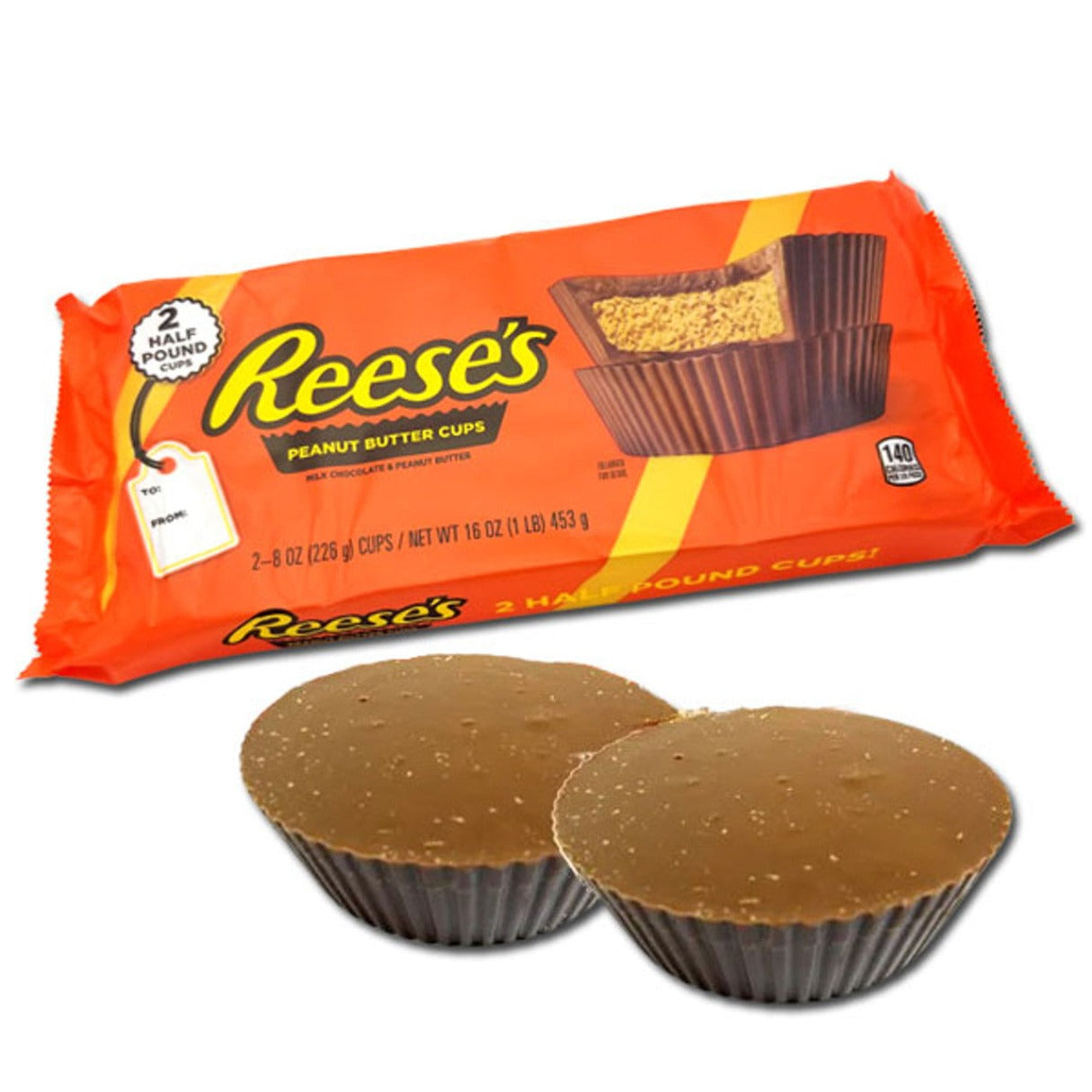 Reese's Super Giant Peanut Butter Cups 16oz - 12ct