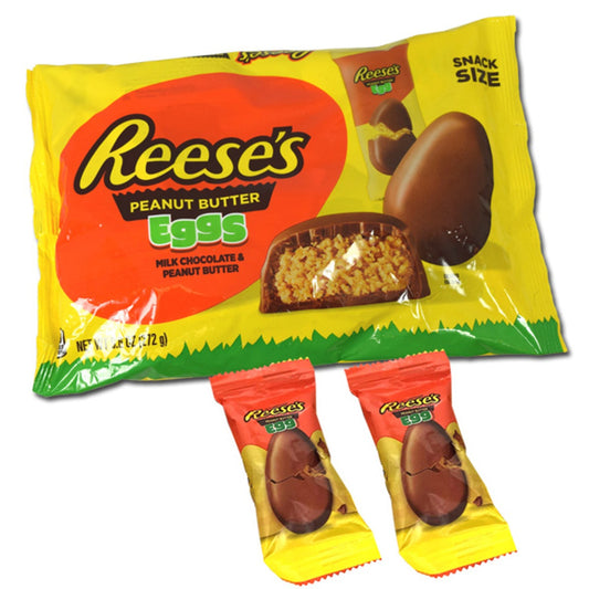 Reese's Peanut Butter Egg Snack Size Bag 9.6oz - 12ct