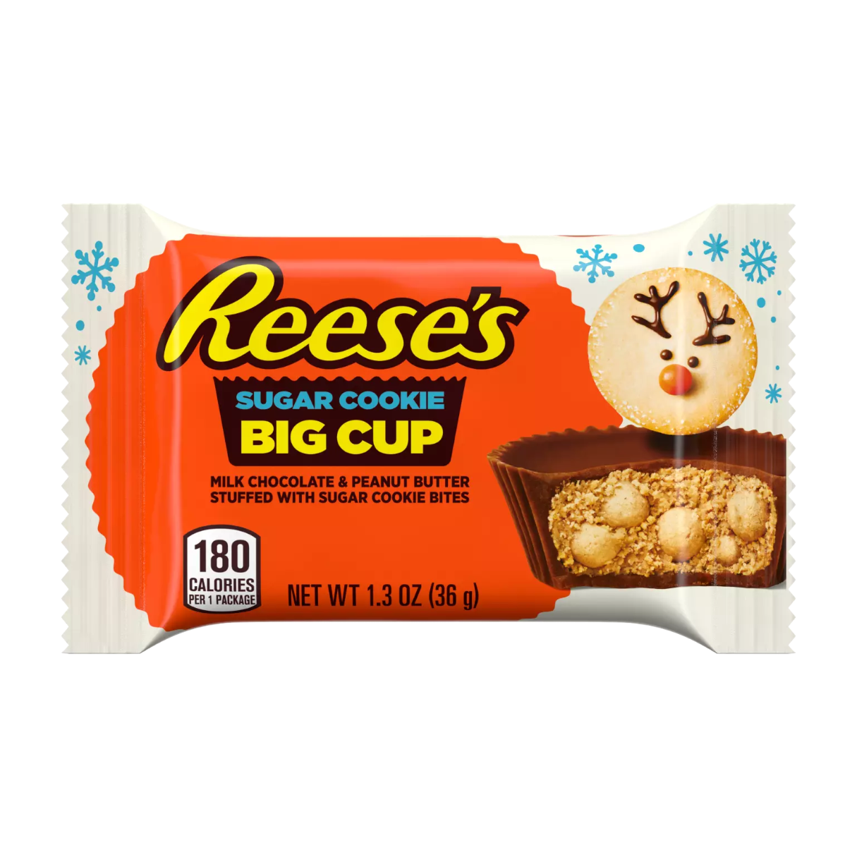 Reese's Sugar Cookie Peanut Butter Big Cup 1.3oz - 16ct