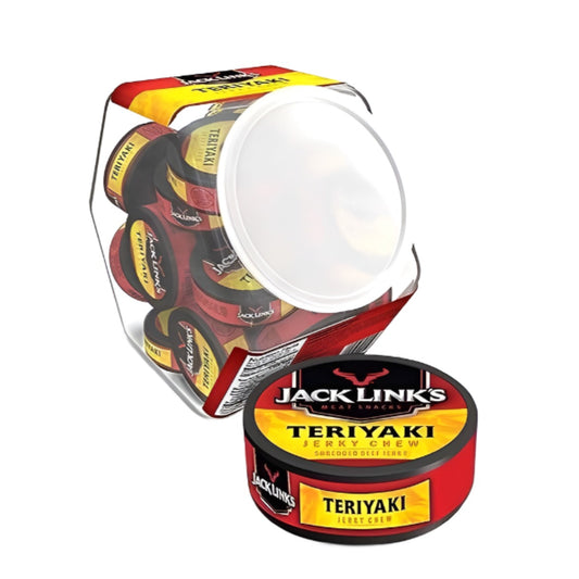 Jack Link's Shredded Beef Jerky Chew Teriyaki  .32oz - 36ct