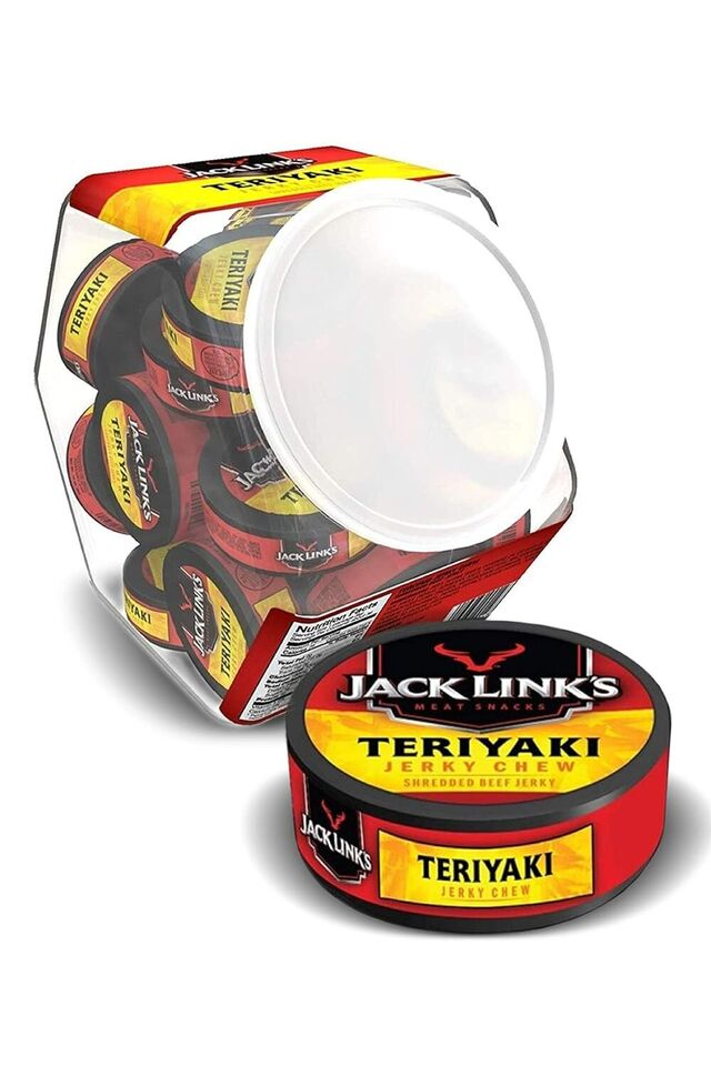 Jack Link's Shredded Beef Jerky Chew Teriyaki  .32oz - 36ct