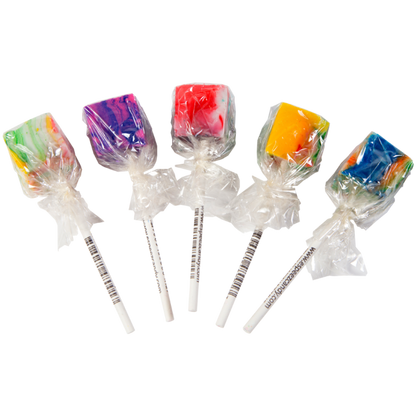 Espeez Tie Dye Cube Lollipops - 576ct
