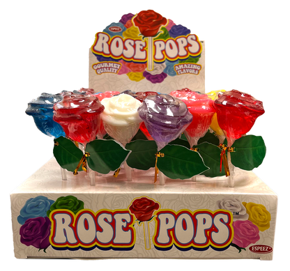 Espeez Rose Pops Lollipops - 1.2oz