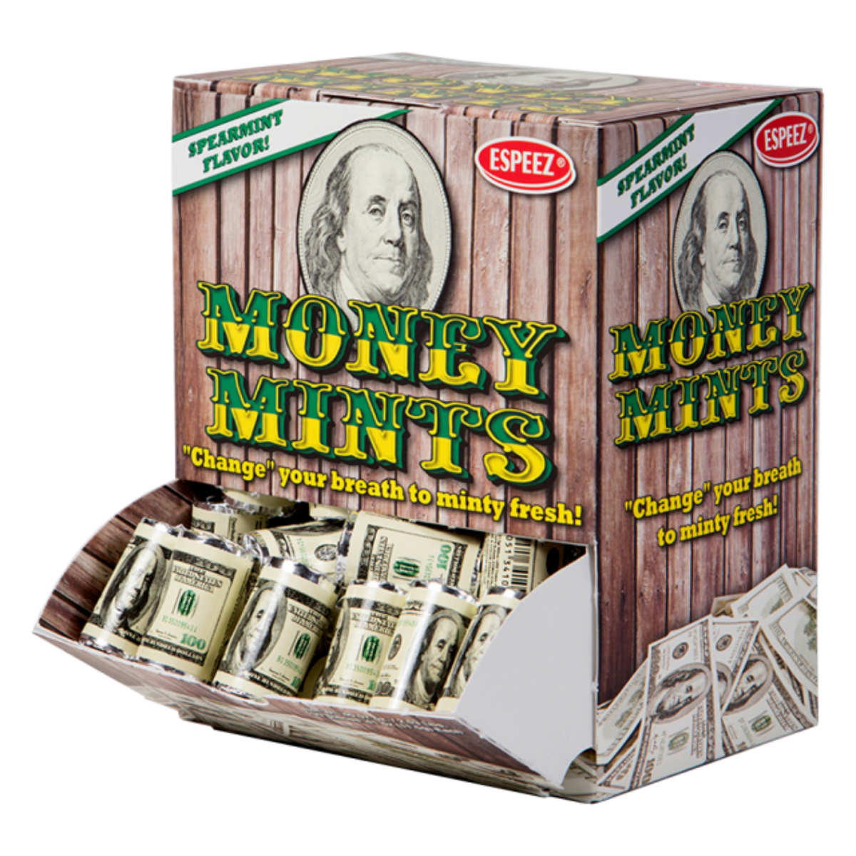 Mints Displayer Espeez Money Mints Rolls Display - 600ct – I Got Your Candy