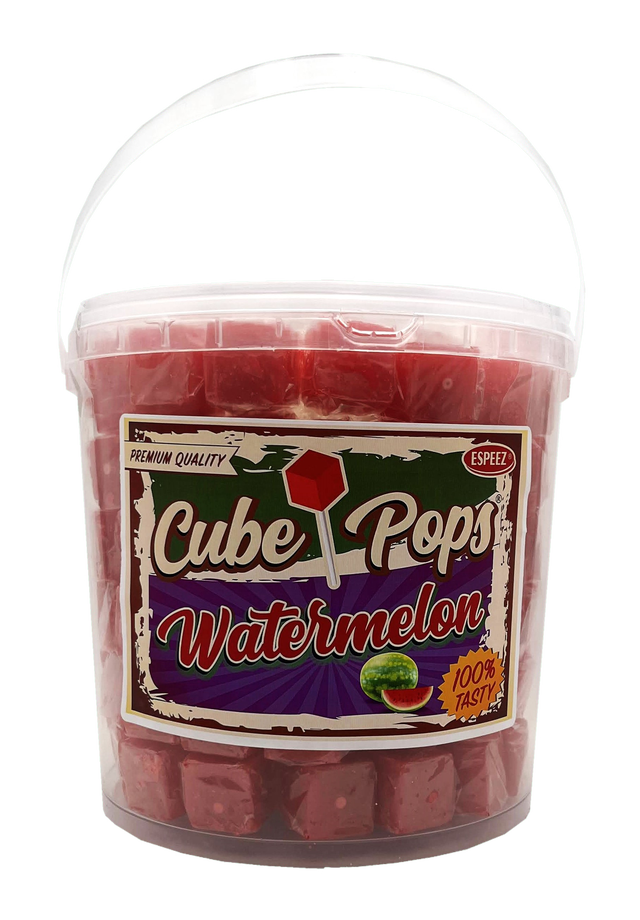 Espeez Cube Pops Watermelon Jar - 100ct