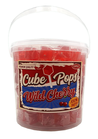 Espeez Cube Pops Wild Cherry Jar - 100ct