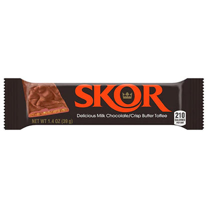 Skor Candy Bar 1.4oz - 18ct