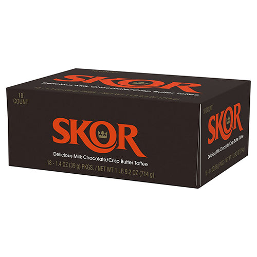 Skor Candy Bar 1.4oz - 18ct