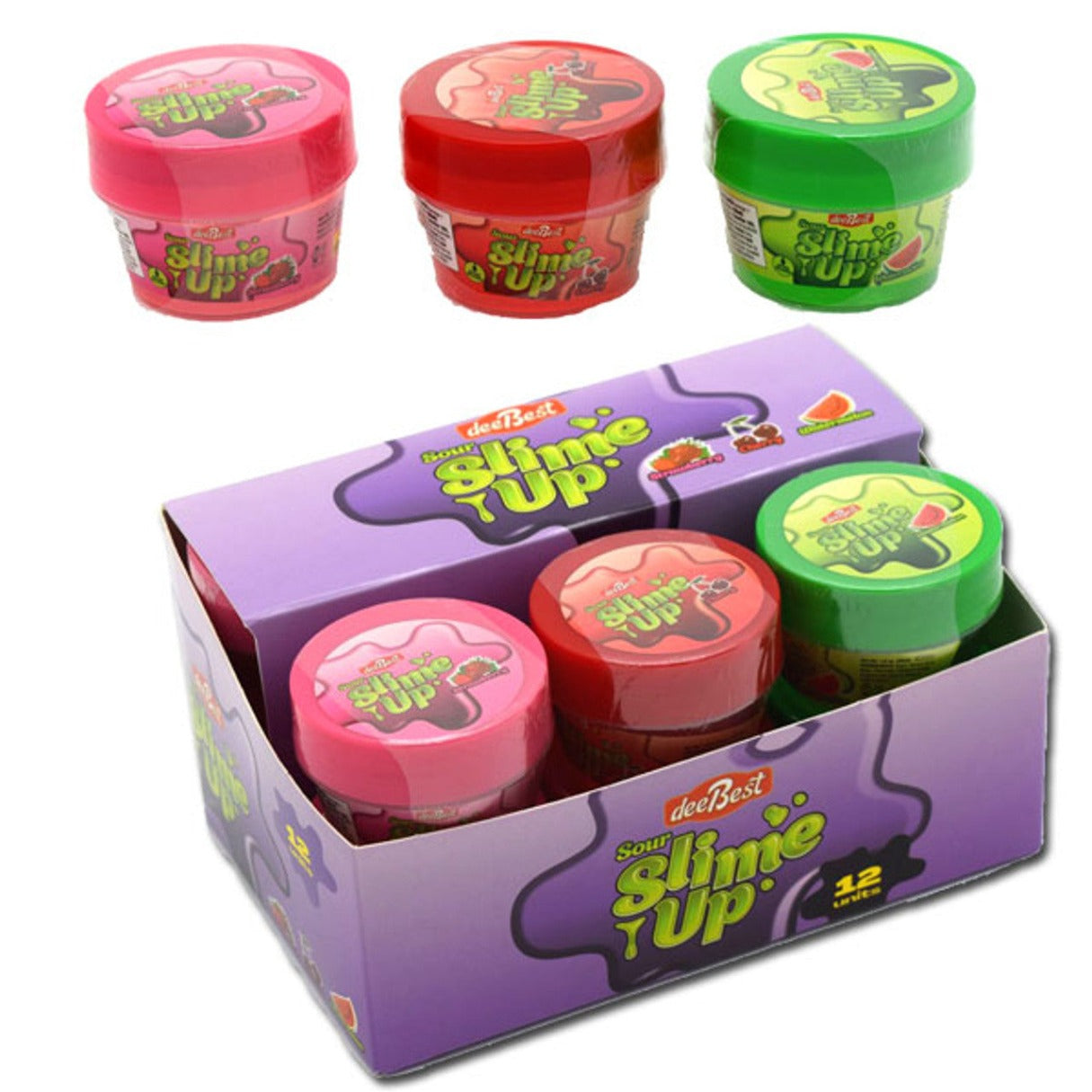 Dee Best Slime Up Candy 1.6oz - 12ct