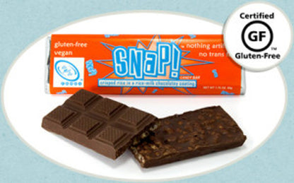 Snap Vegan Candy Bars 1.75oz - 12ct