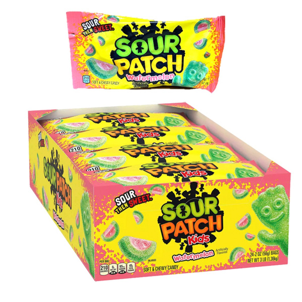 Sour Patch Watermelon 2oz - 24ct – I Got Your Candy