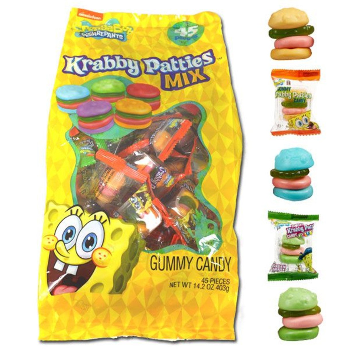 SpongeBob Krabby Patty Assorted 14.2oz - 6ct