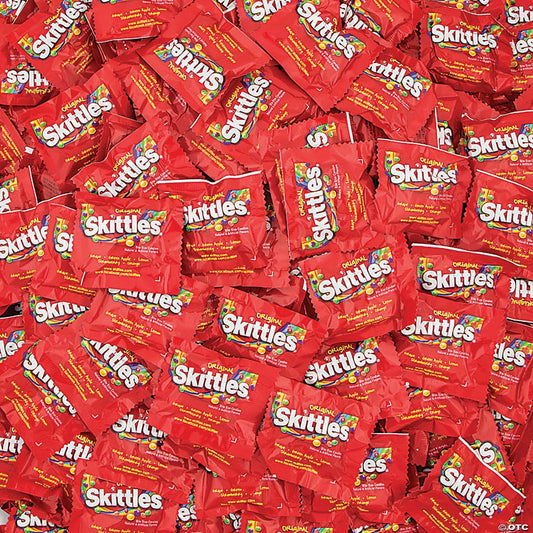 Skittles Fun Size Packs - 22lbs