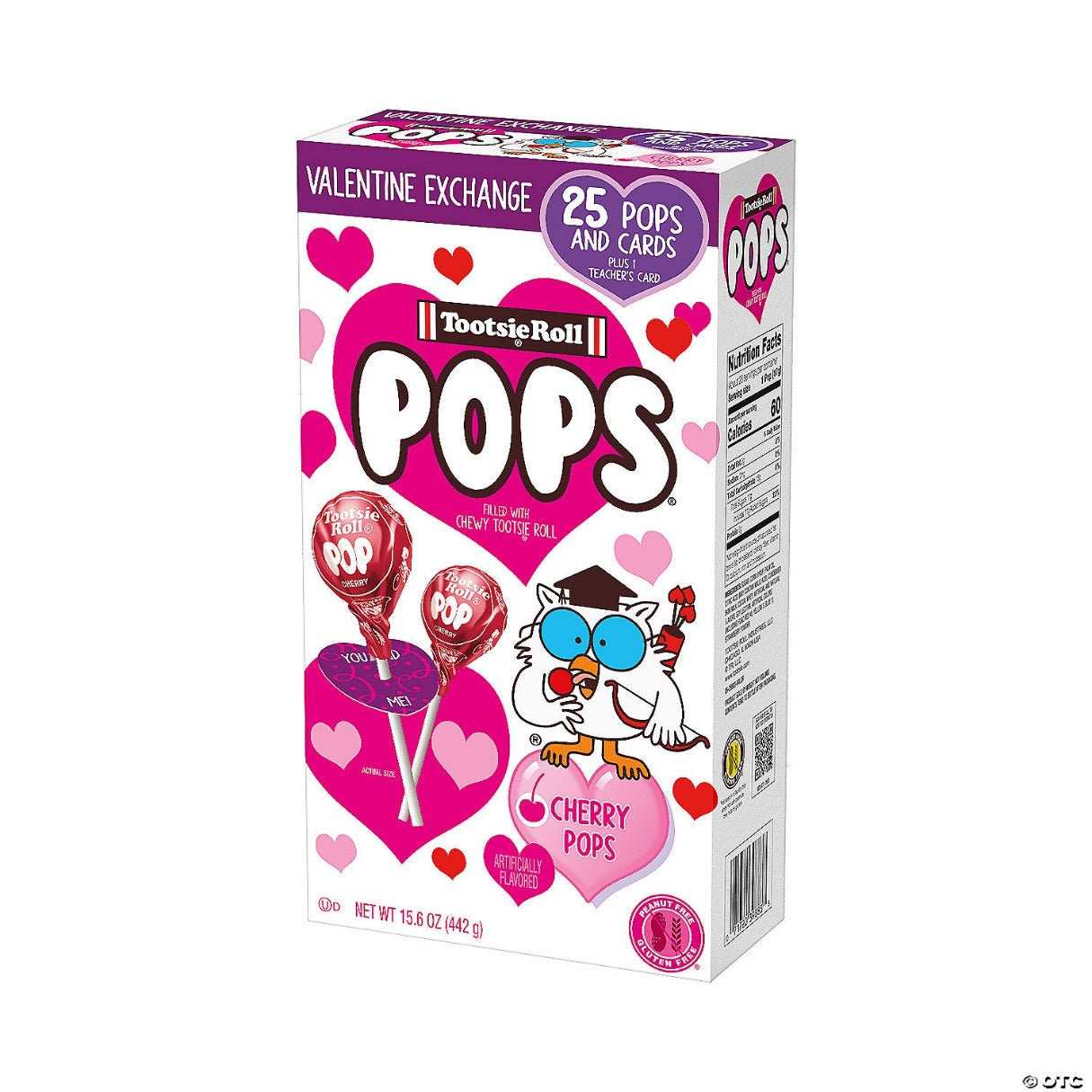 Tootsie Pop Valentine's Exchange 15.6oz - 12ct