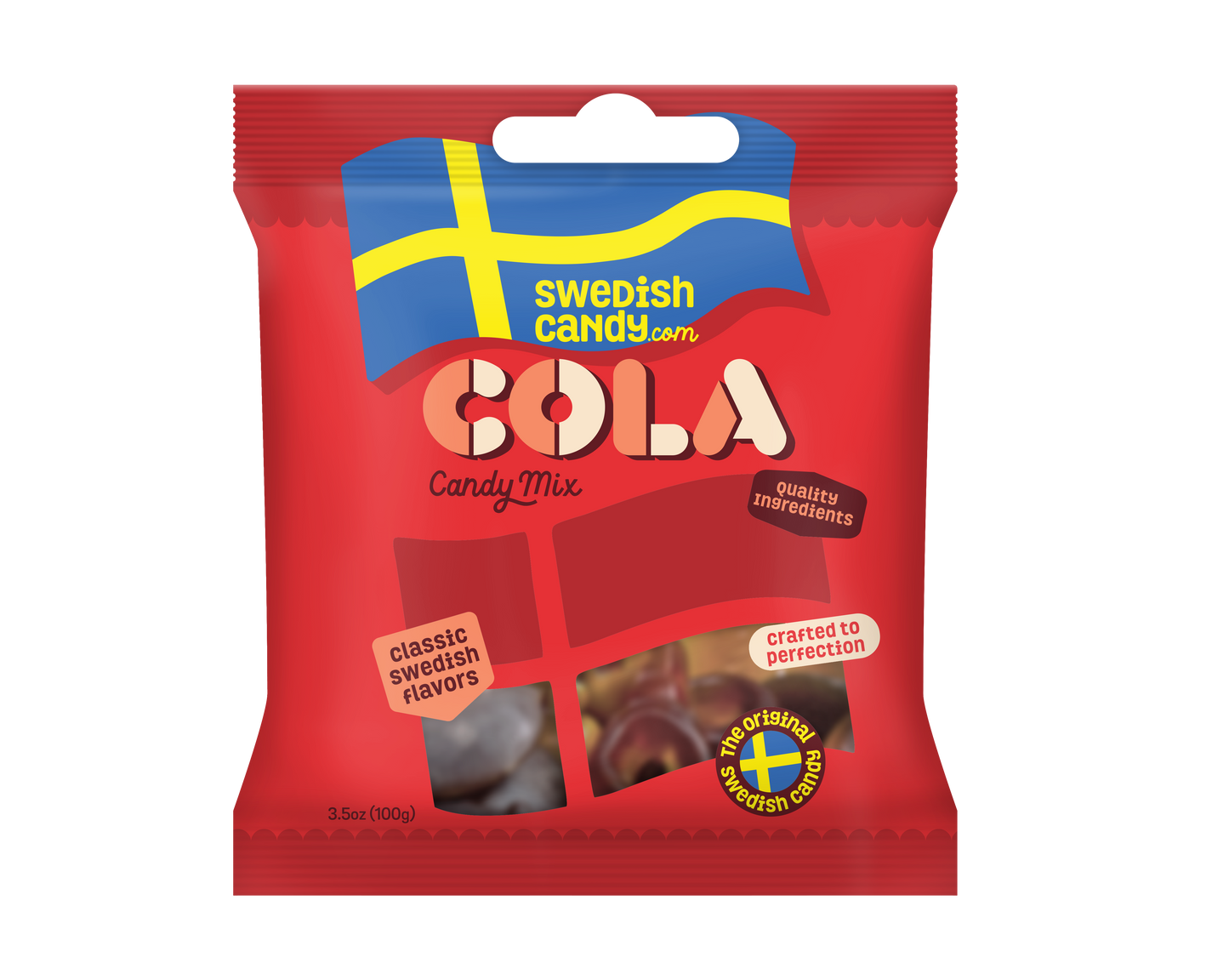 Swedishcandy.com Cola 3.5oz - 8ct