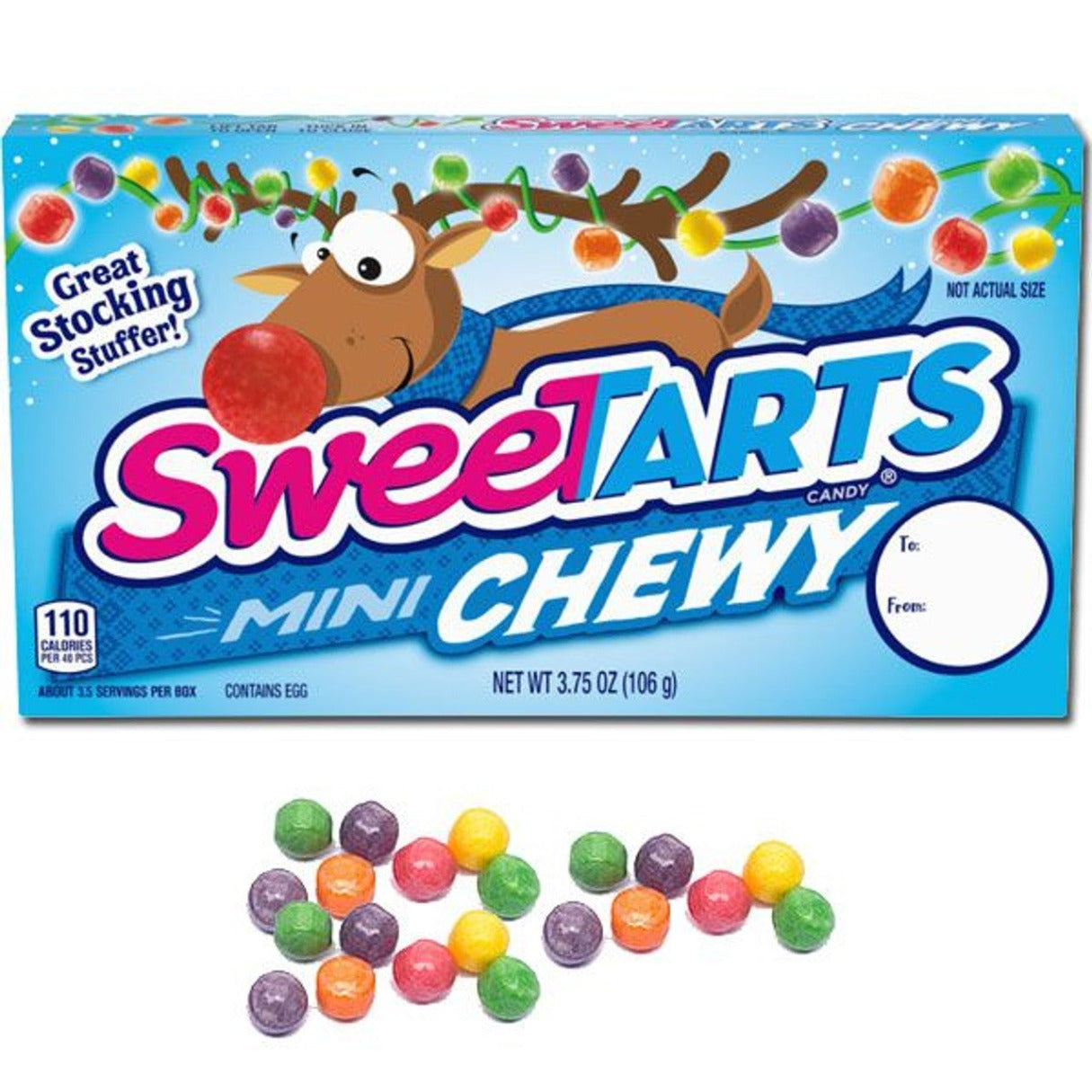 Sweetart Chewy Christmas 3.75oz - 12ct – I Got Your Candy