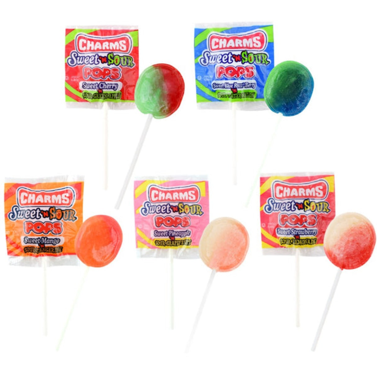 Charms Sweet & Sour 0.63oz - 48ct