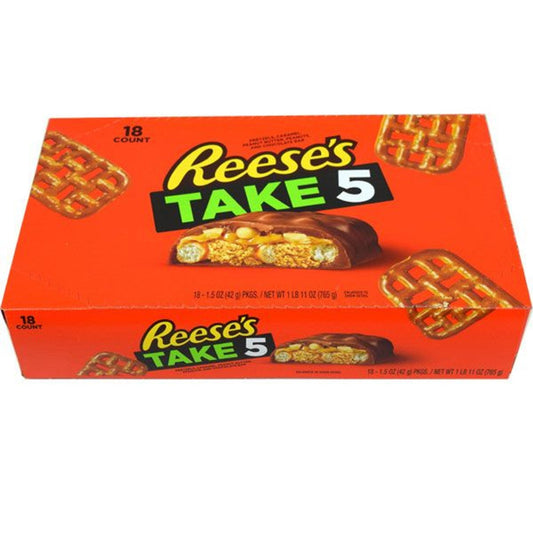 Reese's Take 5 Candy Bars 1.5oz- 18ct