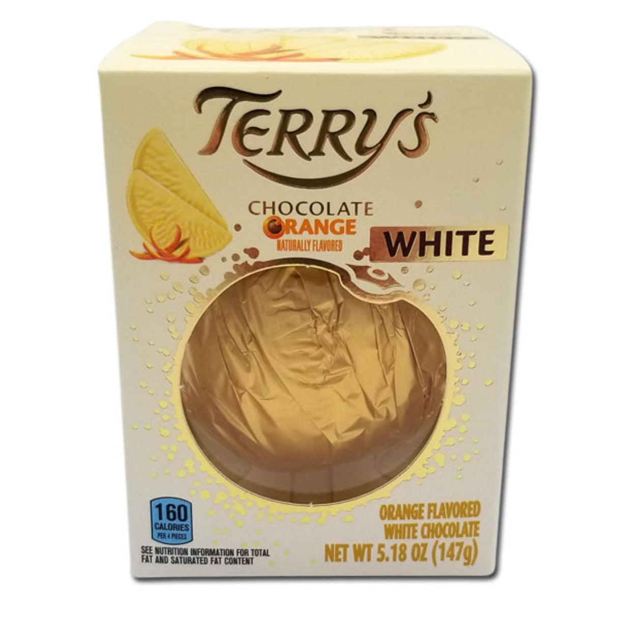 Terry's White Chocolate Orange 5.18oz - 12ct
