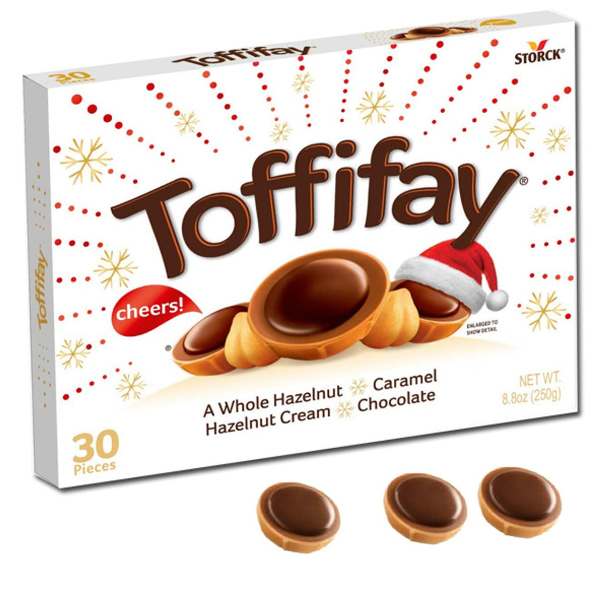 Toffifay Holiday 30 Pieces 8.8oz - 12ct