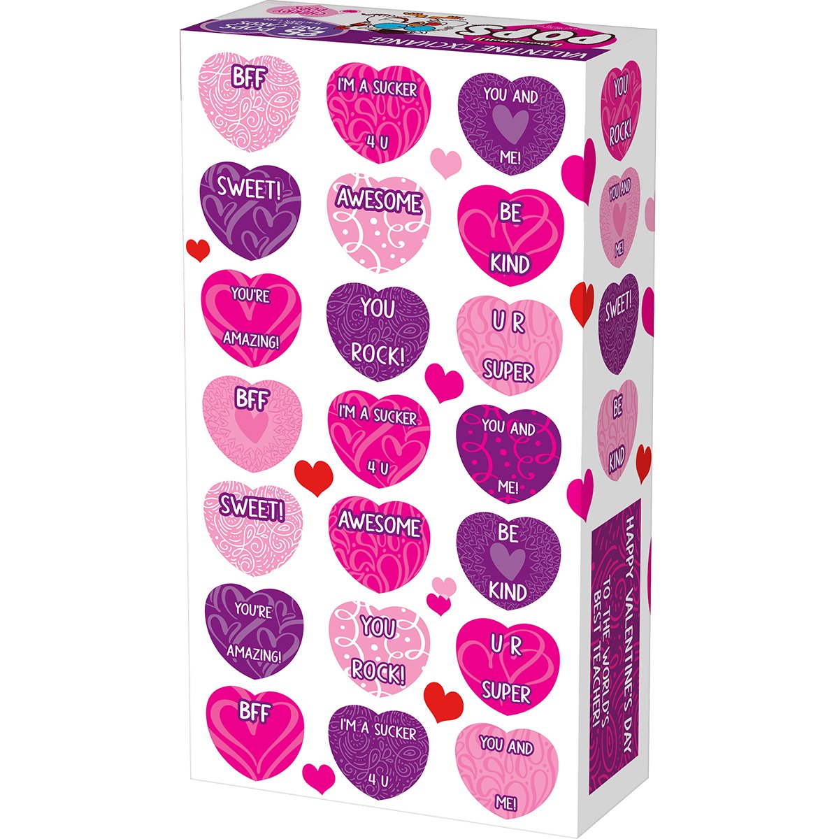 Tootsie Pop Valentine's Exchange 15.6oz - 12ct