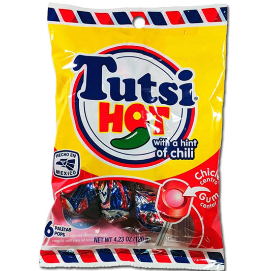 Tutsi Hot Pop (Mexico) 4.2oz - 12ct