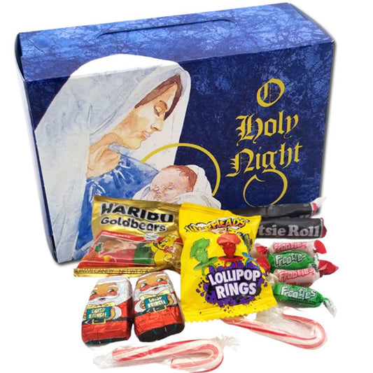 Personal Size Christmas Candy Treat Children - Religious - 12ct