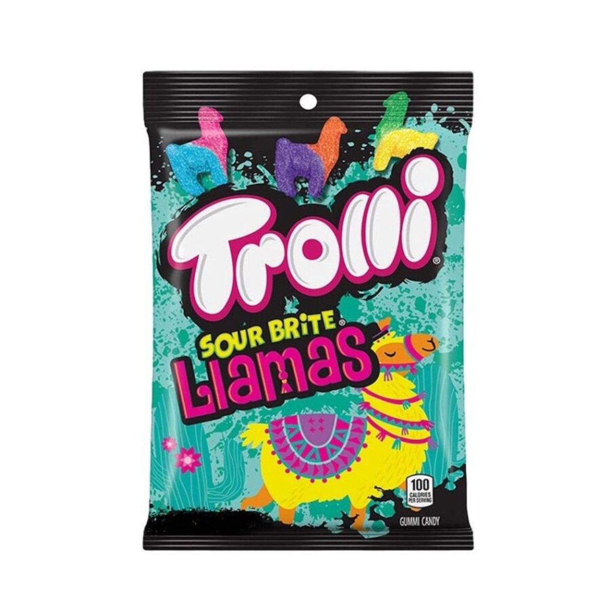 Trolli Sour Brite Llamas Gummi Candy 4.25oz - 12ct