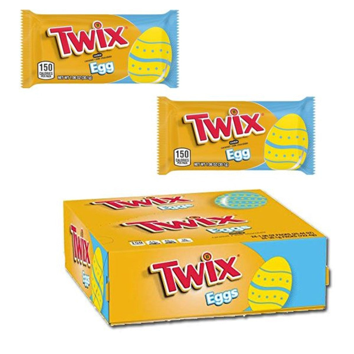Twix Egg Candy Bar 1.06oz - 24ct