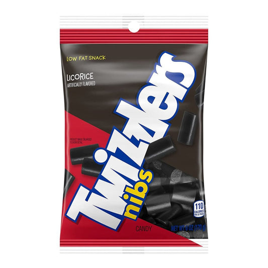 Twizzlers Licorice Nibs 6oz - 12ct