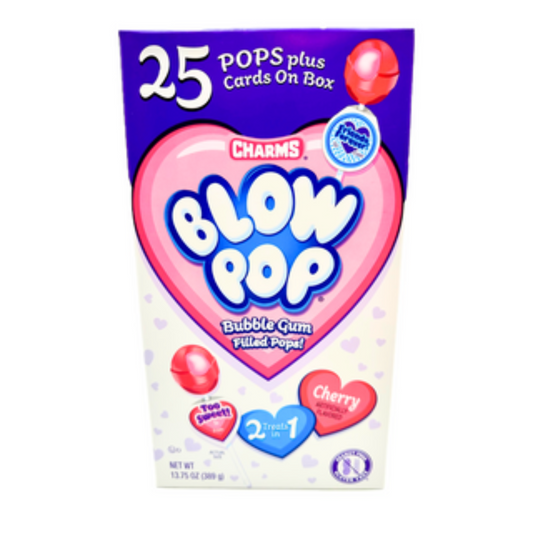 Blow Pops Valentines Day Gift Exchange Set - 6ct