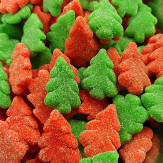 Vidal Gummi Christmas Trees Peg Bag 4.5oz - 6ct