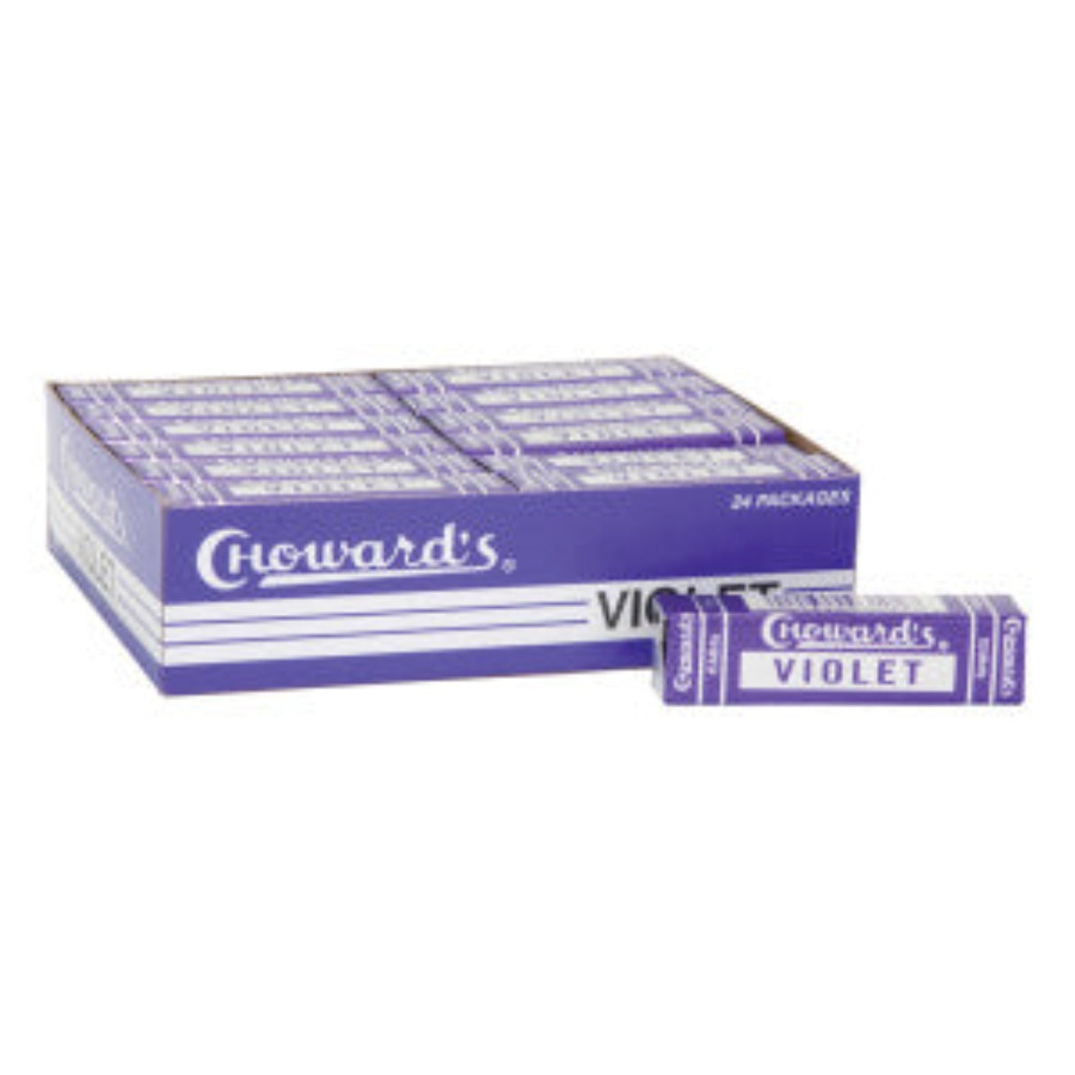 C Howard's Violet Scented Gum - 24ct
