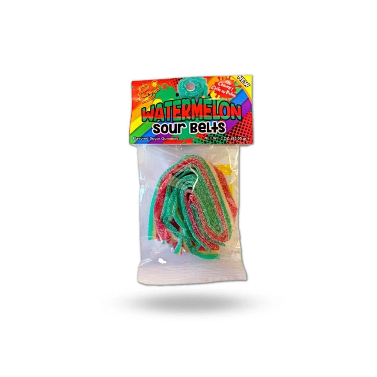 Parga Watermelon Sour Belts 3oz - 20ct