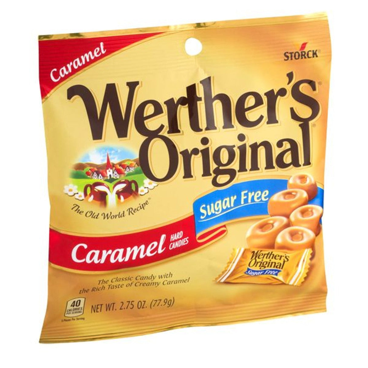 Werthers Original Sugar Free 2.75oz - 12ct