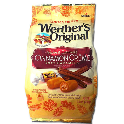 Werther's Soft Cinnamon Creme 7.4oz - 12ct