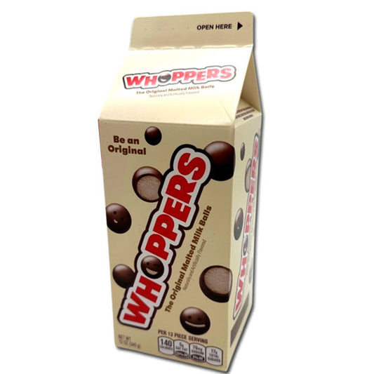 Whoppers Malted Milk Balls Carton 12oz - 12ct