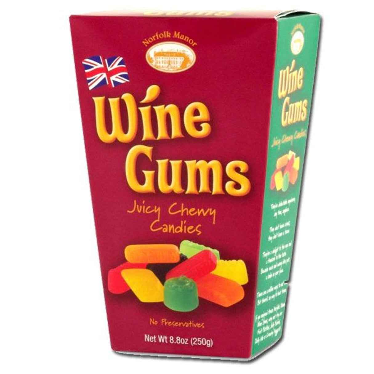 Norfolk Manor Wine Gums Candy 8.8oz - 6ct