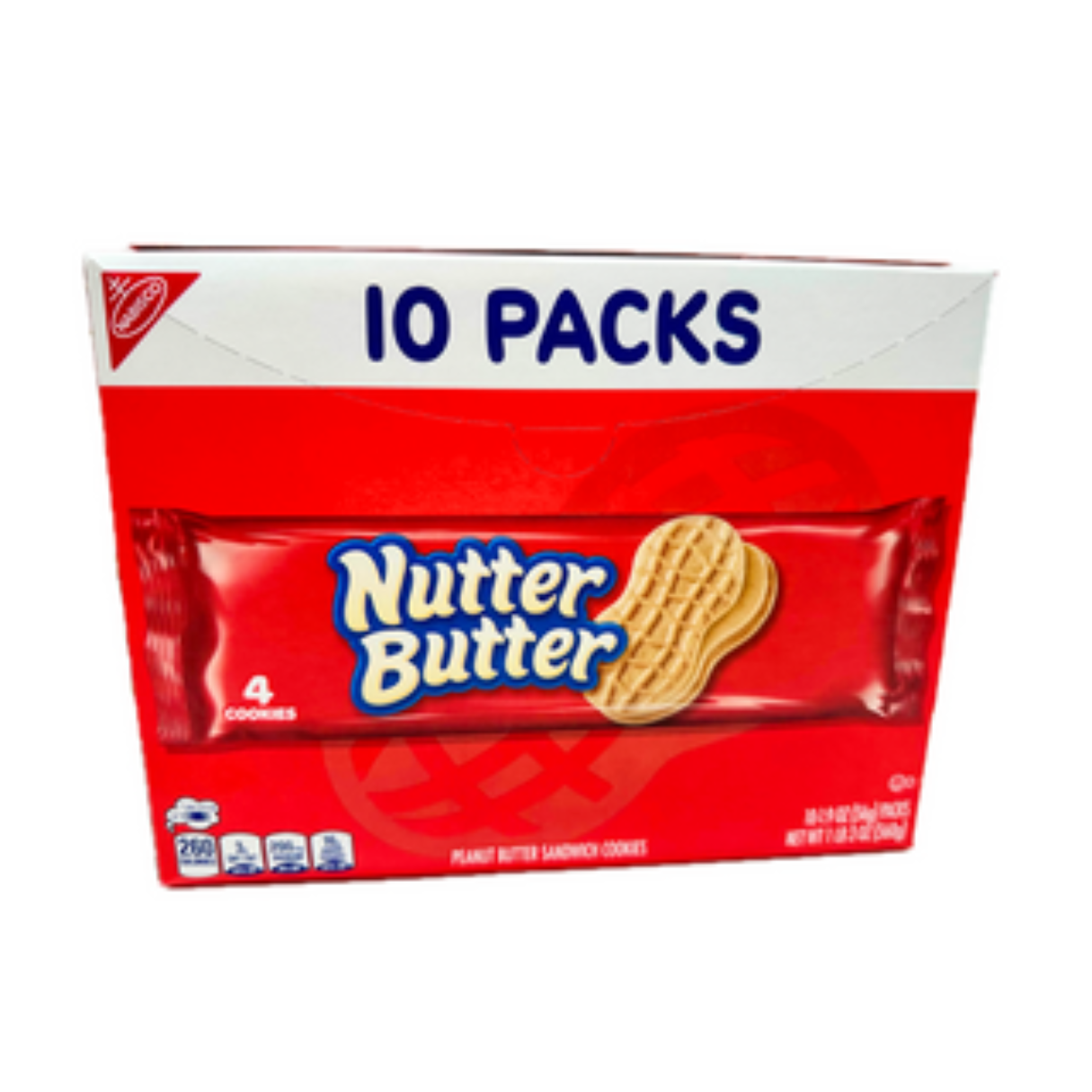 Nutter Butter Cookies 1.9oz - 10ct