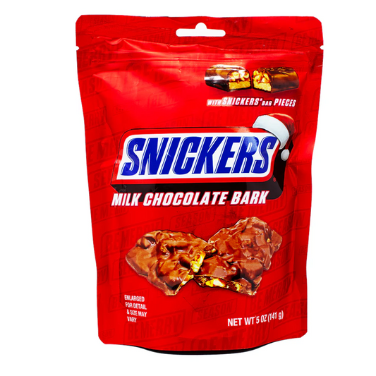 Snickers Milk Chocolate Bark 5oz - 12ct