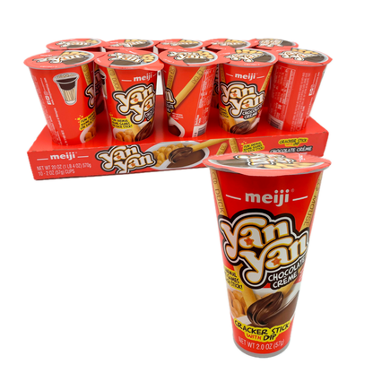 Meiji Yan Yan Chocolate 2oz - 10ct